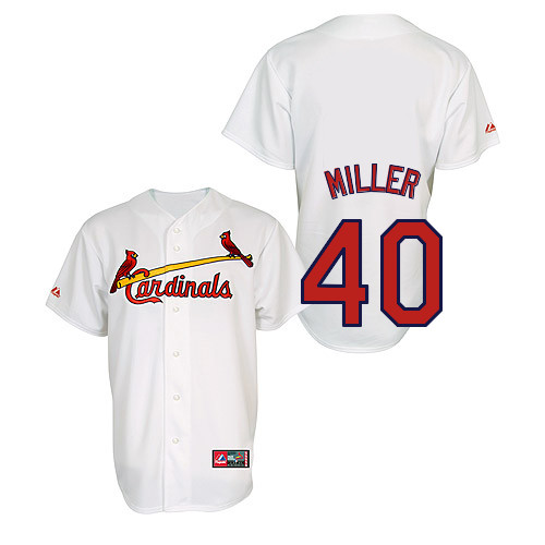 Shelby Miller #40 Youth Baseball Jersey-St Louis Cardinals Authentic Home Jersey by Majestic Athletic MLB Jersey